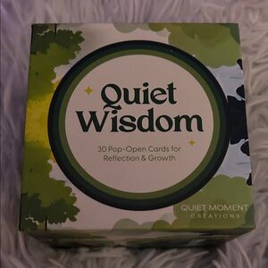 Quiet Wisdom Reflection Cards - Green